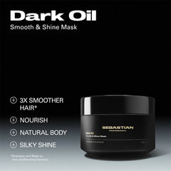 Sebastian Professional Dark Oil Smooth and Shine Mask 145ml