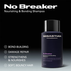 Sebastian Professional No Breaker Nourishing & Bonding Shampoo 280ml
