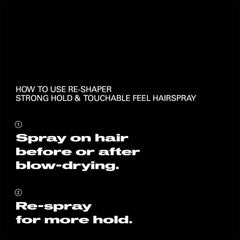 Sebastian Professional Reshaper Strong Hold & Touchable Feel Hairspray 300ml