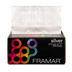 Framar Pop Up Sheets Silver x 250 (6 x 16")