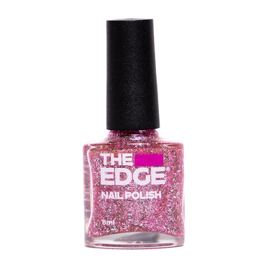 The Edge The Ballet Pink Glitter Nail Lacquer 8ml