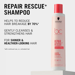 Bonacure Repair Rescue+ Shampoo 1000ml