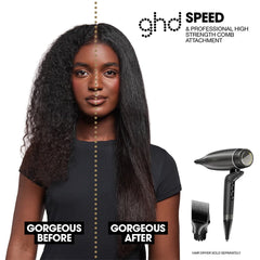 ghd Speed Professional High Strength Hair Dryer Comb