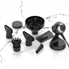 GA.MA iQ Sfera Hairdryer Black