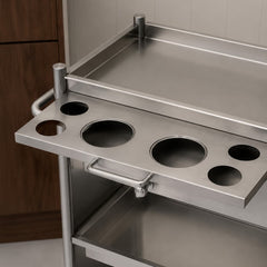 Lotus Milan Trolley Stainless Steel