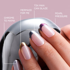 OPI Chrome Effects Tin Man Can Glaze 1g