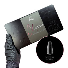 Nail Order Medium Coffin Box of Full Cover Tips Box of 600