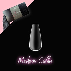 Nail Order Medium Coffin Box of Full Cover Tips Box of 600