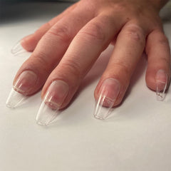 Nail Order Medium Coffin Box of Full Cover Tips Box of 600