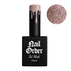 Nail Order Pink Fizz Gel Polish TPO & Hema Free 15g