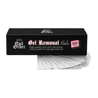Nail Order Gel Removal Foil Wraps Pack of 200