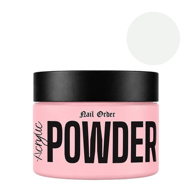 Nail Order Acrylic Powder Bright White 45g