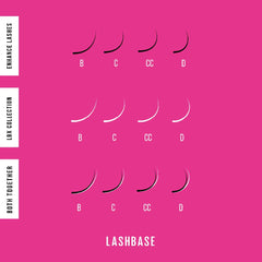 LashBase Enhance 0.15mm CC 8mm - 14mm Lash Tray