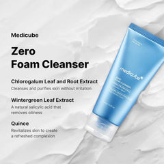 Medicube Zero Pore SA Clear Capsule Cleansing Foam 120g