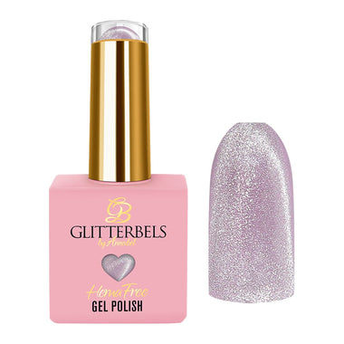 Glitterbels Lost In Lilac Hema Free Cat-Eye Gel Polish 8ml