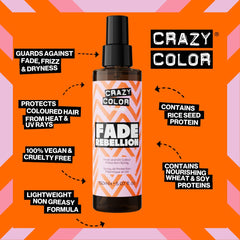 Crazy Color Fade Rebellion Heat + UV Protection 150ml