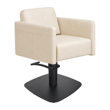Lotus Murray Vanilla Styling Chair Quad Black Base