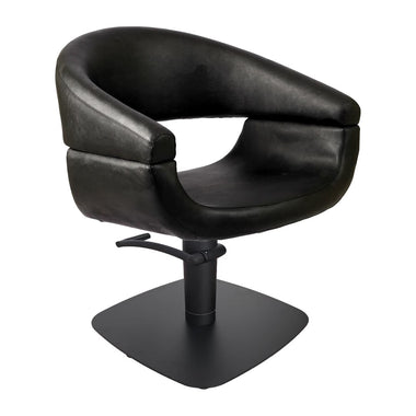 Lotus Chicago Black Styling Chair Quad Black Base