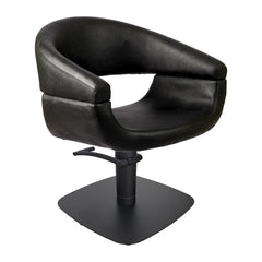 Lotus Chicago Black Styling Chair Quad Black Base