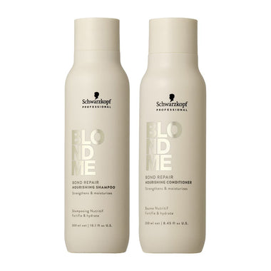 BLONDME Bond Repair Nourishing Shampoo 300ml & Conditioner 250ml by Schwarzkopf