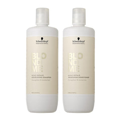 BLONDME Bond Repair Nourishing Shampoo & Conditioner 1000ml Schwarzkopf