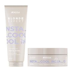 BLONDE EXPERT Care InstaCool Shampoo 250ml & Treatment 200ml by Indola