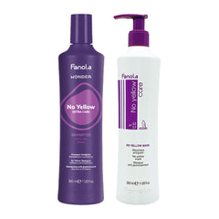 Fanola Wonder No Yellow Shampoo & Mask 350ml