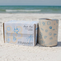 Framar Beach Bum Embossed Roll 320 ft.
