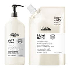 Serie Expert METAL DETOX Shampoo 1500ml & Refill 1000ml by L'Oréal Professionnel