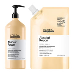 Serie Expert Absolut Repair Shampoo 1500ml & Refill 1000ml by L'Oréal Professionnel