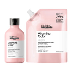 Serie Expert Vitamino Color Shampoo 300ml & Refill 500ml by L'Oréal Professionnel