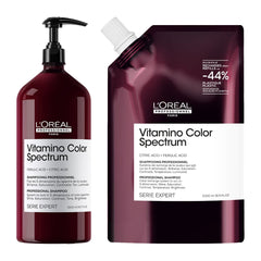 Serie Expert Vitamin Color Spectrum Shampoo 1500ml & Refill 1000ml by L'Oréal Professionnel