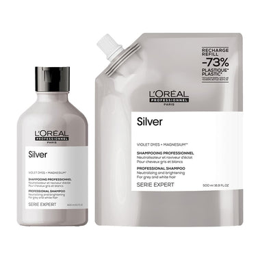 Serie Expert Silver Shampoo 300ml & Refill 500ml by L'Oréal Professionnel