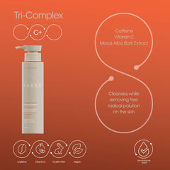 KAESO Vitamin C+ Energising Cleanser 195ml