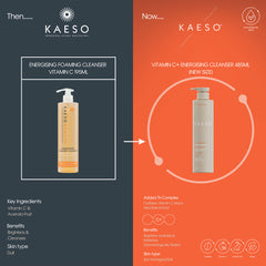 KAESO Vitamin C+ Energising Cleanser 485ml