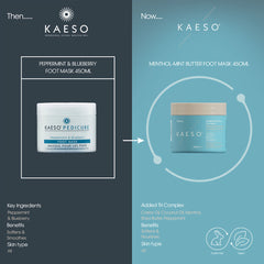 KAESO Pedicure Menthol-Mint Butter Mask 450ml