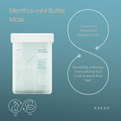 KAESO Pedicure Menthol-Mint Butter Mask 1200ml