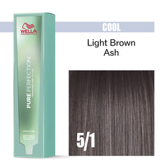 Wella Professionals Pure Perfection 60ml 5/1 Light Brown Ash