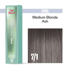 Wella Professionals Pure Perfection 60ml 7/1 Medium Blonde Ash