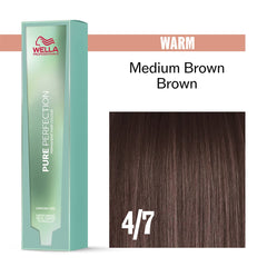 Wella Professionals Pure Perfection 60ml 4/7 Medium Brown Brown