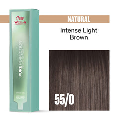 Wella Professionals Pure Perfection 60ml 55/0 Intense Light Brown