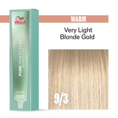 Wella Professionals Pure Perfection 60ml 9/3 Very Light Blonde Gold