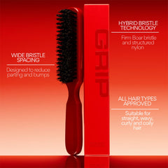 GRIP Slick Back Hair Brush
