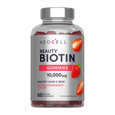 NeoCell® Beauty Biotin 10,000ug 60 Vegan Gummies
