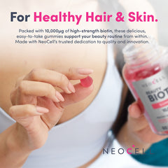 NeoCell® Beauty Biotin 10,000ug 60 Vegan Gummies