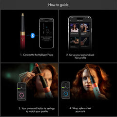 Dyson Airwrap™ Multi-Styler and Dryer Red Velvet/Gold