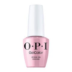 OPI GelColor Hema Free Gel Polish P ink On Canvas 15ml