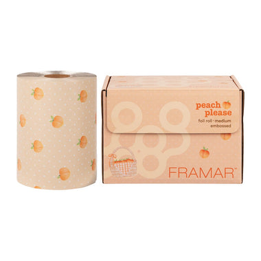 Framar Peach Please Embossed Roll 320 ft.