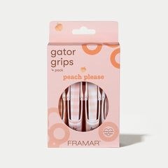 Framar Peach Please Gator Grips x 4