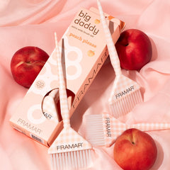 Framar Peach Please Big Daddy Brush Set x 3